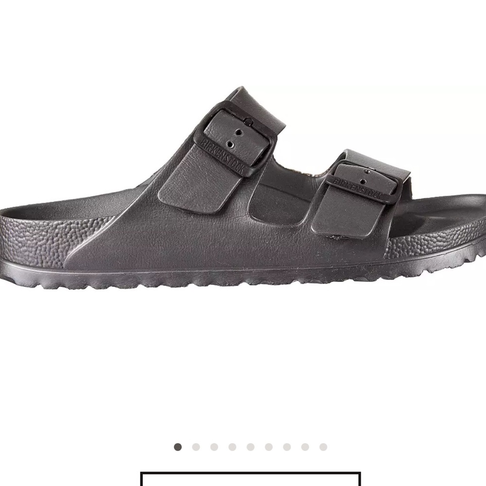 Birkenstock women Arizona essential Classic Double Strap Eva Sandals Gray sz M11 - Picture 3 of 14